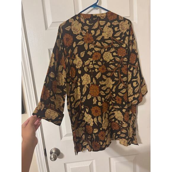 Soft Surroundings Mara Topper Open Cardigan Kimono Jacket sz PL. - Picture 10 of 12